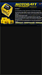 Mobile Screenshot of motobatt.de